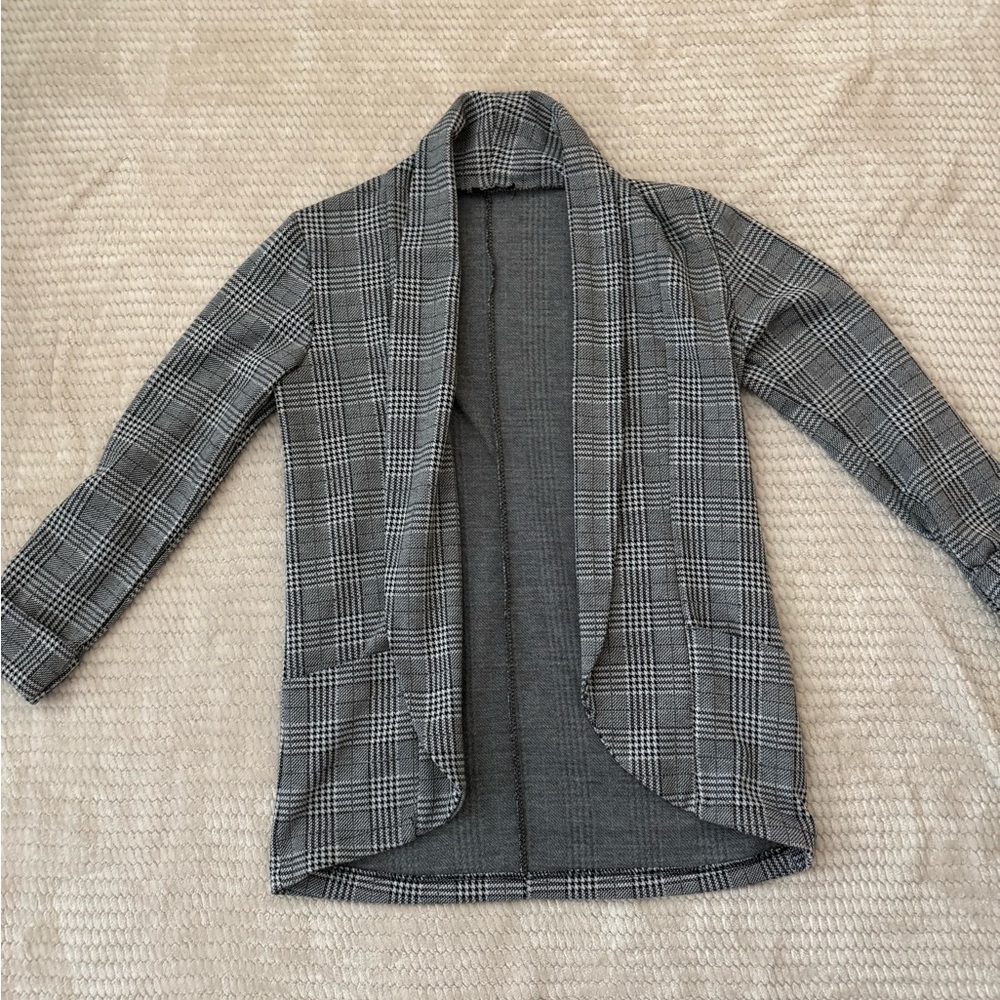Checkered Blazer